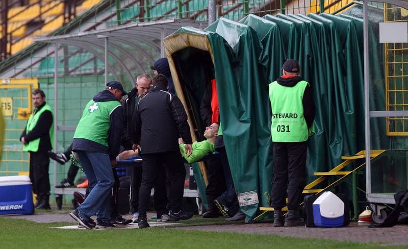 Football. I Liga. Rozwoj Katowice - Zawisza Bydgoszcz. 09.04.2016