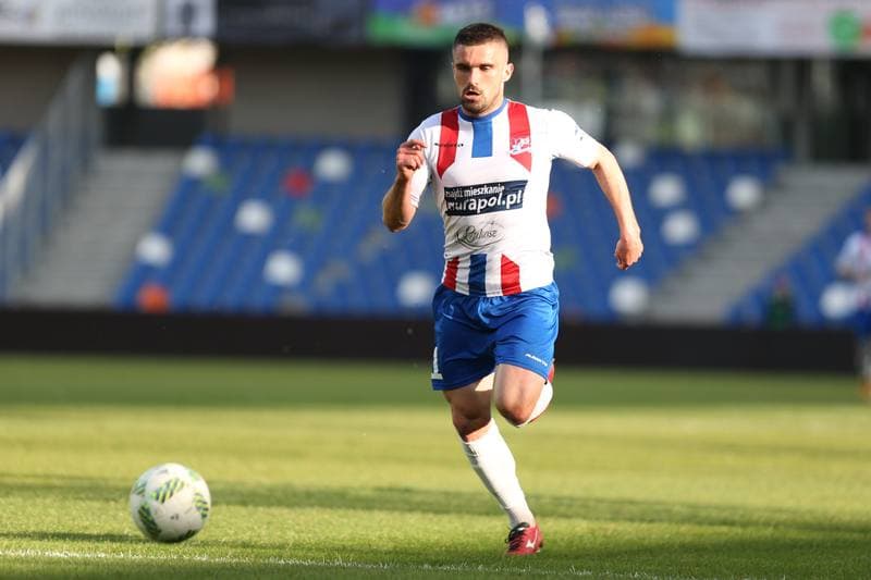 Football. PKO BP Ekstraklasa. Podbeskidzie Bielsko-Biala - Korona Kielce. 06.05.2016