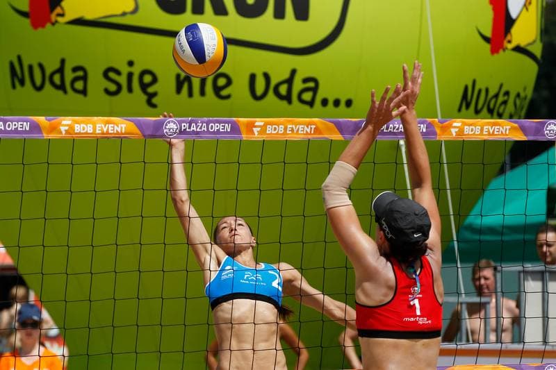 Beach Volleyball. Plaza Open 2016. Agnieszka Woloszyn - Aleksandra Zdon. 10.07.2016
