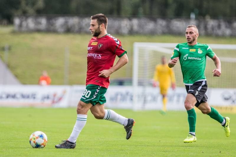 Football. Fortuna I Liga. Zaglebie Sosnowiec - GKS Belchatow. 08.09.2019