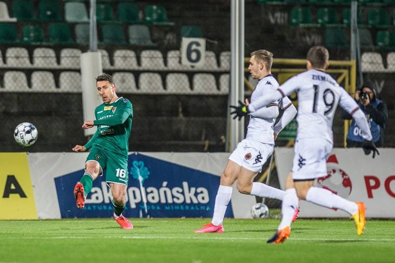 Football. Fortuna I Liga. Zaglebie Sosnowiec - Chrobry Glogow. 24.11.2021