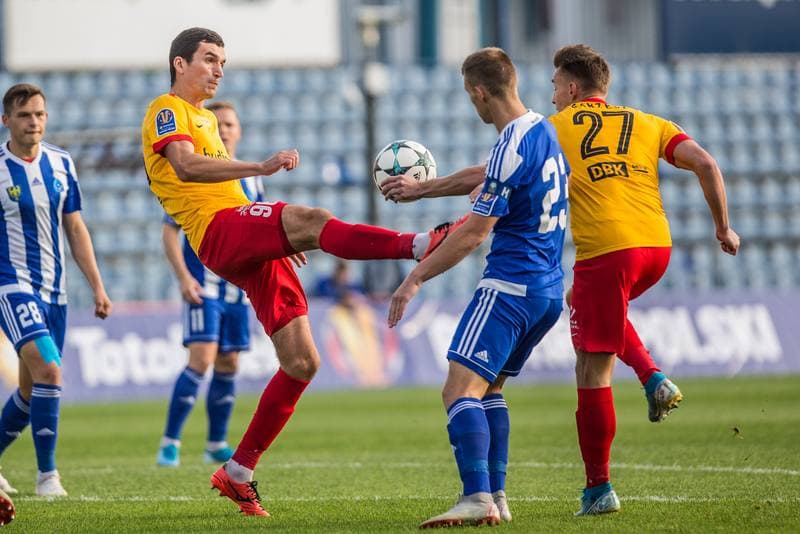Football. Totolotek Puchar Polski. Ruch Chorzow - Stomil Olsztyn. 24.09.2019