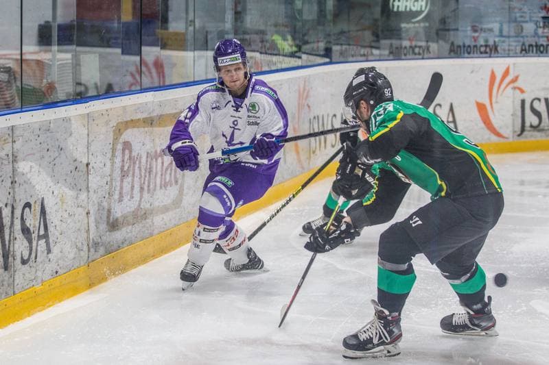 Ice Hockey. Visegrad Cup. JKH GKS Jastrzebie - Ujpesti TE. 15.10.2019