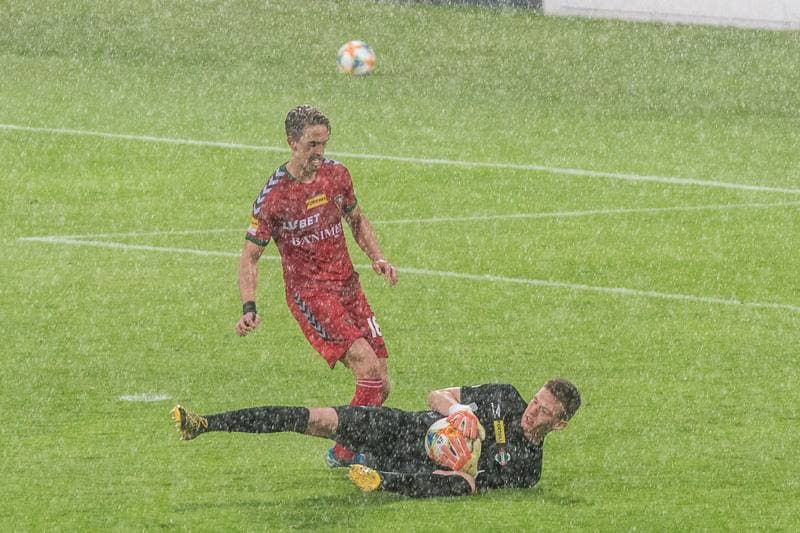 Football. Fortuna I Liga. Zaglebie Sosnowiec - Radomiak Radom. 17.06.2020