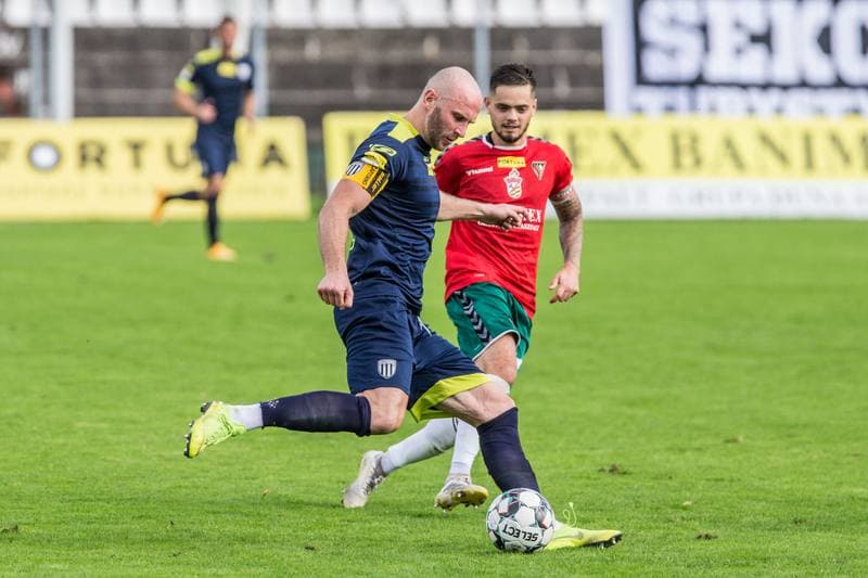 Football. Fortuna I Liga. Zaglebie Sosnowiec - Sandecja Nowy Sacz. 03.10.2020