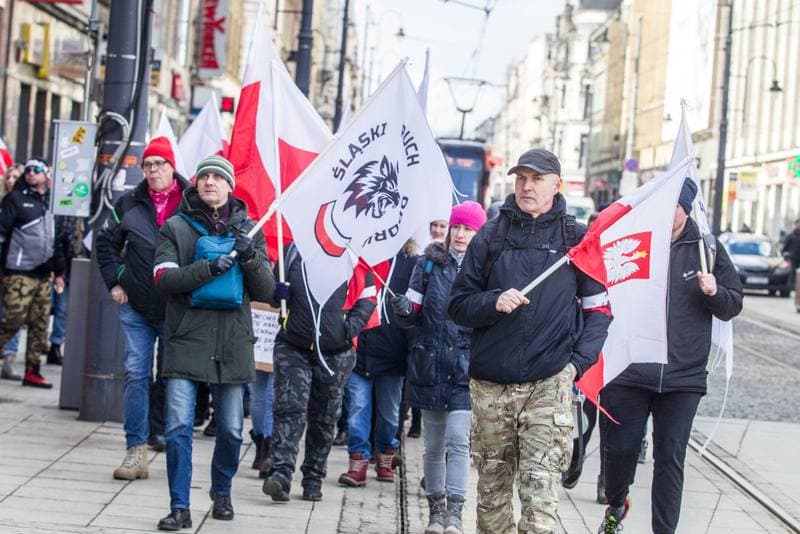 Events. March of Free People. Katowice. 06.03.2021