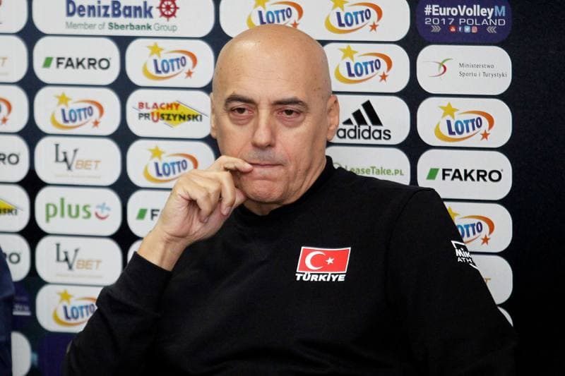 Volleyball. Italy. Press Conference. 24.08.2017