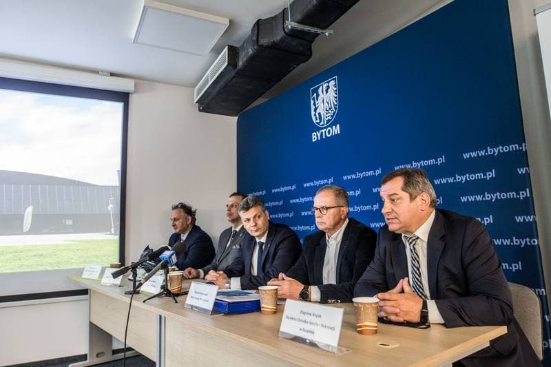 Ice Hockey. Polonia Bytom. Press Conference. 31.05.2021