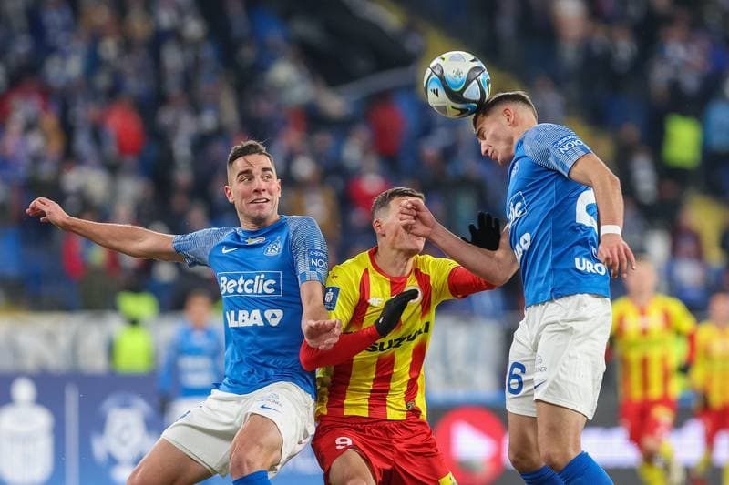 Football. PKO BP Ekstraklasa. Ruch Chorzow - Korona Kielce. 26.11.2023