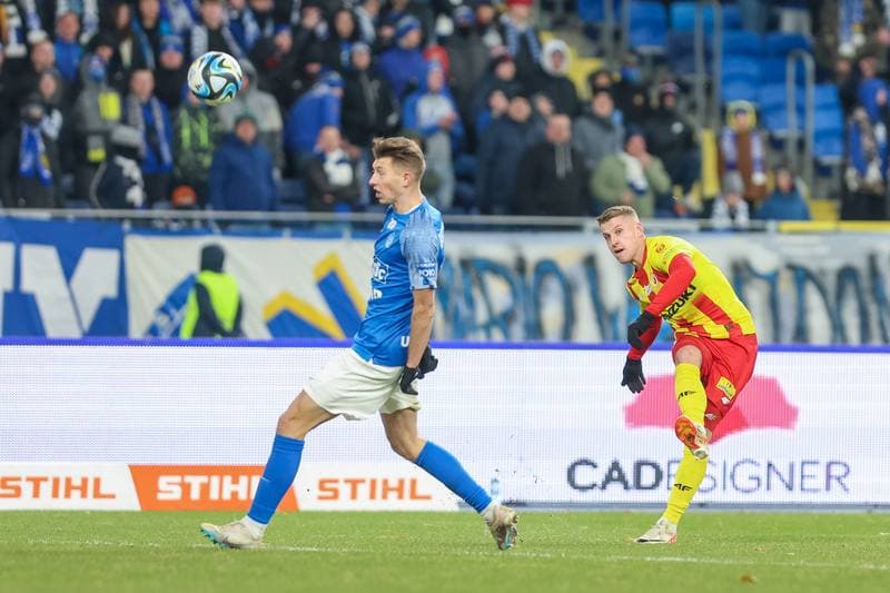 Football. PKO BP Ekstraklasa. Ruch Chorzow - Korona Kielce. 26.11.2023