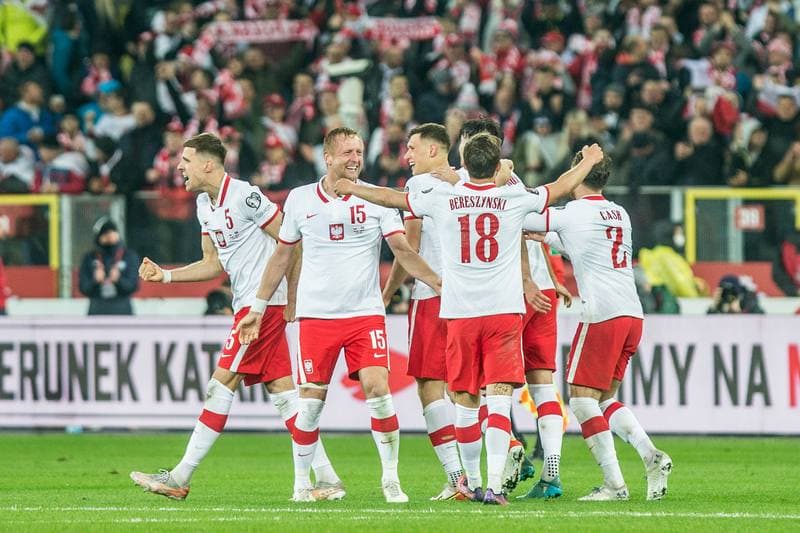 Football. FIFA World Cup Qualifiers. Poland - Sweden. 29.03.2022