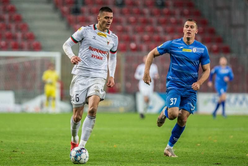 Football. Fortuna I Liga. GKS Tychy - Skra Czestochowa. 23.10.2021