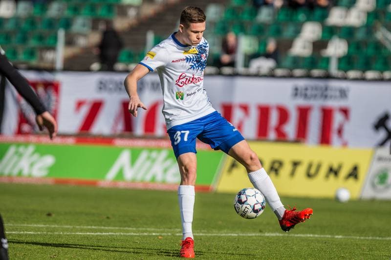 Football. Fortuna I Liga. Zaglebie Sosnowiec - Podbeskidzie Bielsko-Biala. 24.10.2021