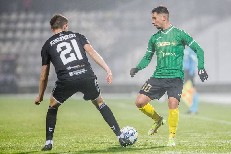 Football. Fortuna I Liga. Zaglebie Sosnowiec - GKS Jastrzebie. 02.04.2022