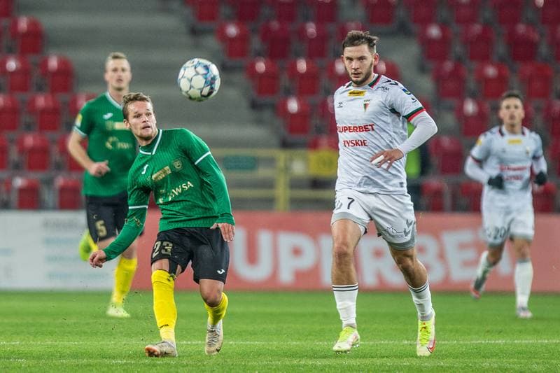 Football. Fortuna I Liga. GKS Tychy - GKS 1962 Jastrzebie. 06.11.2021