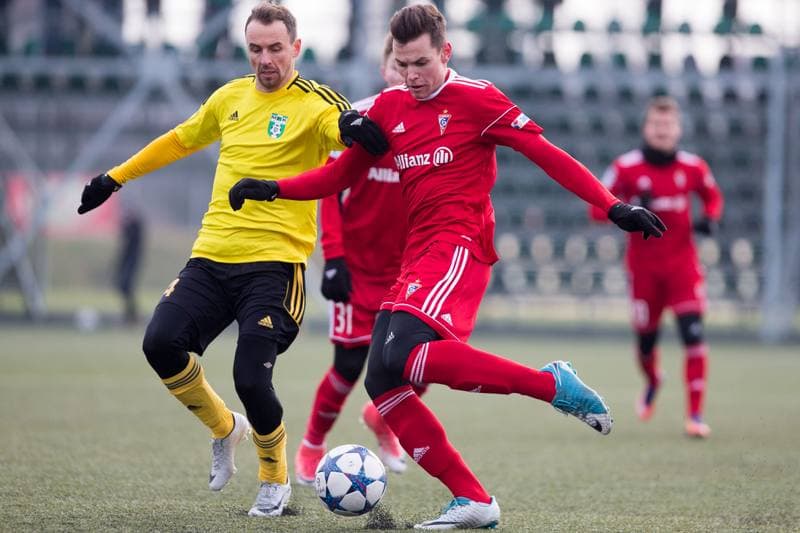 Football. Sparing. MFK Karvina - Gornik Zabrze. 13.01.2018