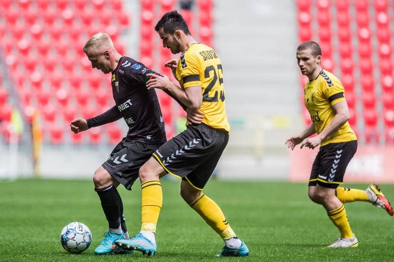 Football. Fortuna I Liga. GKS Tychy - GKS Katowice. 24.04.2022