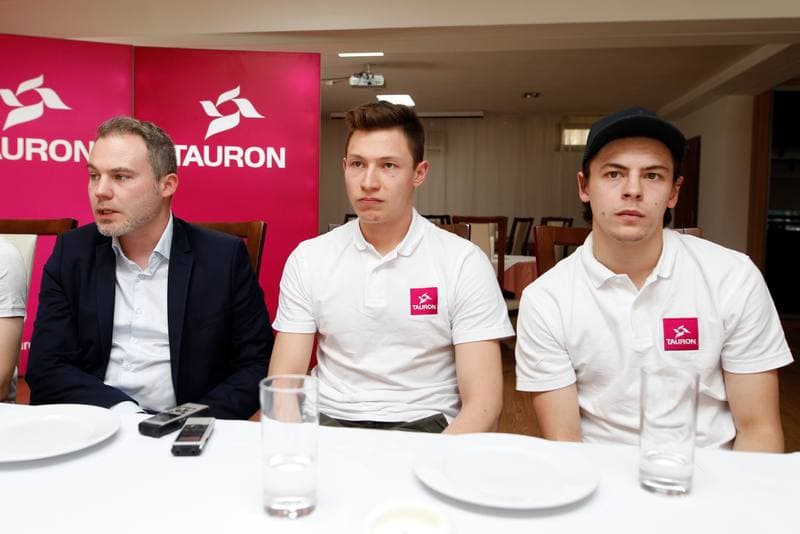 Ice Hockey. GKS Katowice. Press Conference. 12.04.2018