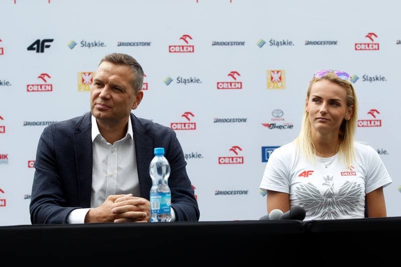 Athletics. Memorial im. Janusza Kusocinskiego. Press Conference. 14.05.2018