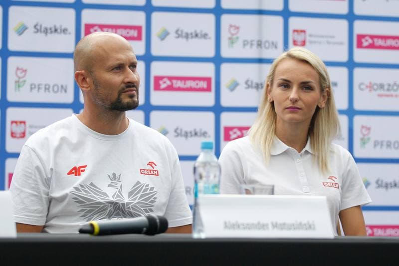 Athletics. Memorial Kamili Skolimowskiej. Press Conference. 21.08.2018