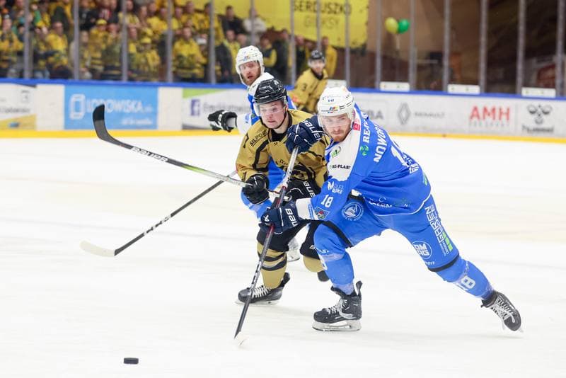 Ice Hockey. Tauron Hokej Liga. GKS Katowice - Re-Plast Unia Oswiecim. 10.04.2024