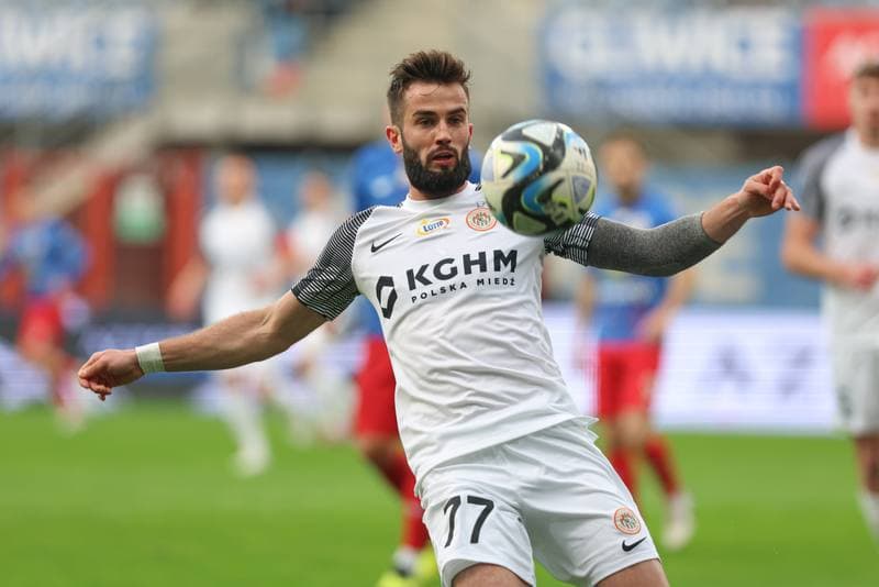 Football. PKO BP Ekstraklasa. Piast Gliwice - Zaglebie Lubin. 15.04.2024