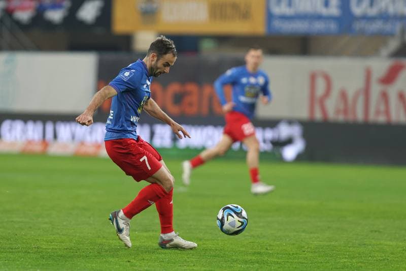 Football. PKO BP Ekstraklasa. Piast Gliwice - Zaglebie Lubin. 15.04.2024