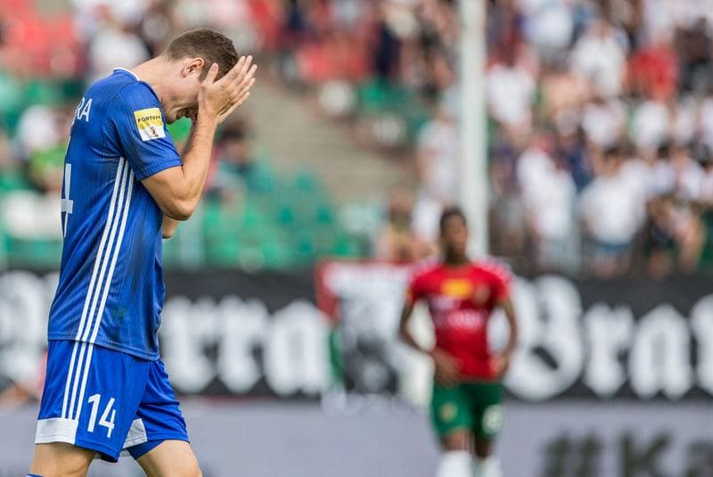 Football. Fortuna I Liga. Zaglebie Sosnowiec - Miedz Legnica. 17.08.2019