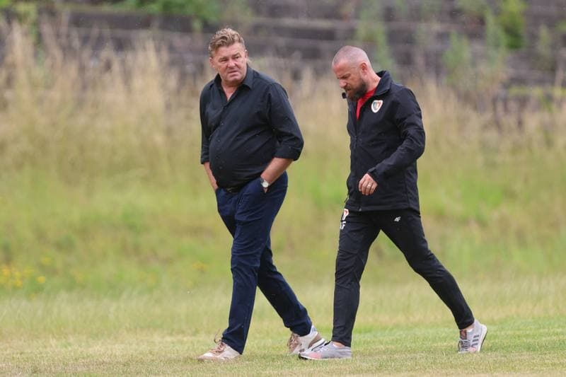 Football. Sparing. Polonia Bytom - Piast Gliwice. 22.06.2024