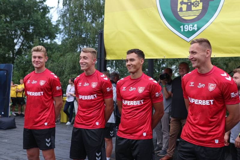 Football. GKS Katowice. Team Presentation. 17.07.2024