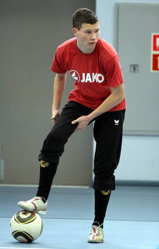 Football. Ruch Radzionkow. Training. 05.01.2011
