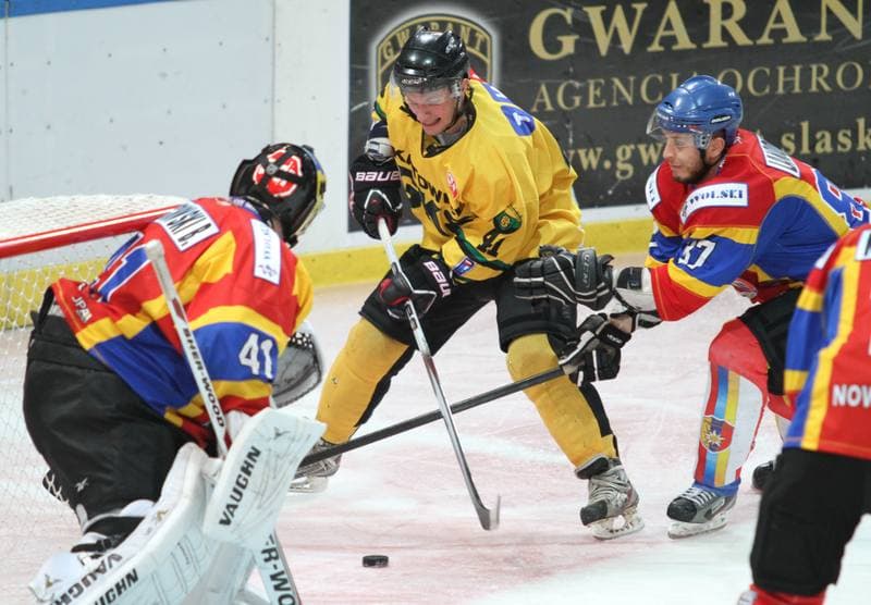 Ice Hockey. Polska Hokej Liga. HC GKS Katowice - Podhale Nowy Targ. 03.11.2013