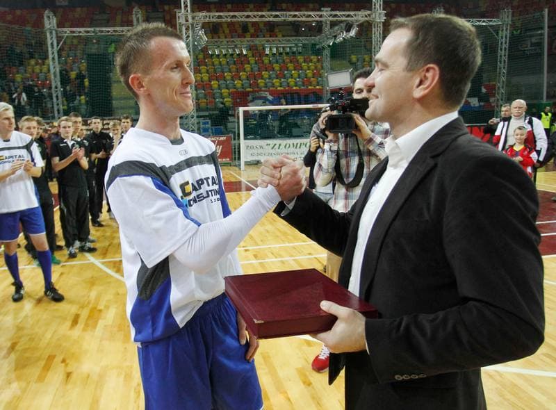 Football. Kazimierz Wegzyn. Press Conference. 22.12.2013