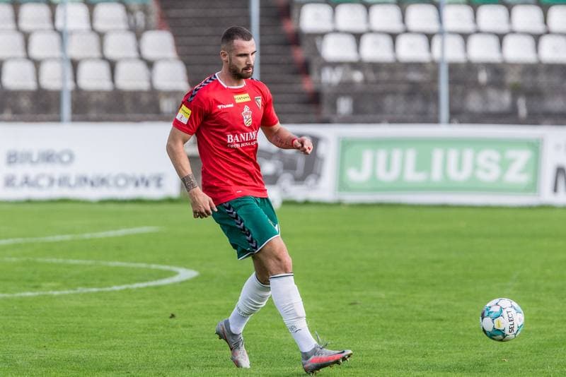 Football. Fortuna I Liga. Zaglebie Sosnowiec - Sandecja Nowy Sacz. 03.10.2020