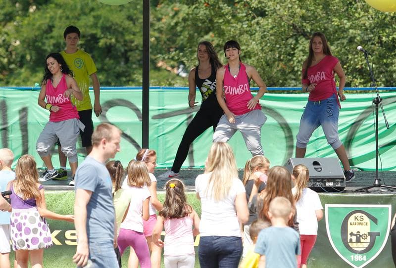 Football. GKS Katowice. Presentation. 26.07.2014