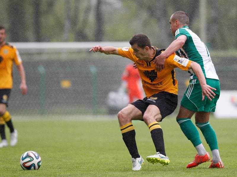 Football. I Liga. GKS Katowice - Olimpia Grudziadz. 10.05.2015