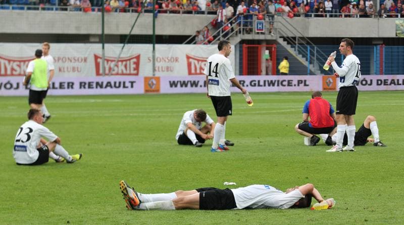 Football. I Liga. Piast Gliwice - Zawisza Bydgoszcz. 27.05.2012