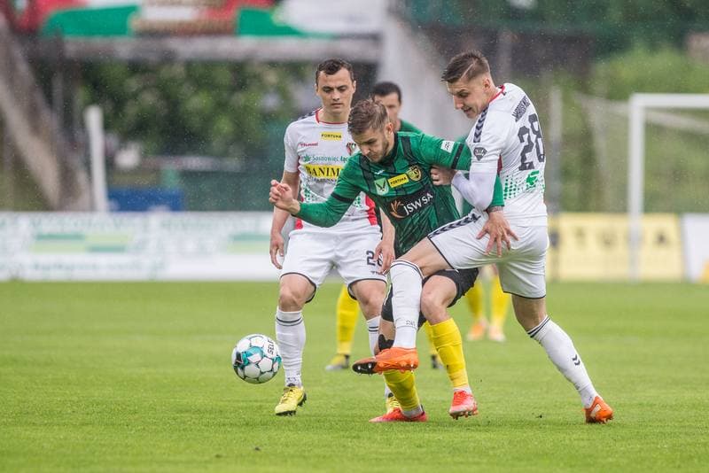 Football. Fortuna I Liga. Zaglebie Sosnowiec - GKS 1962 Jastrzebie. 22.05.2021