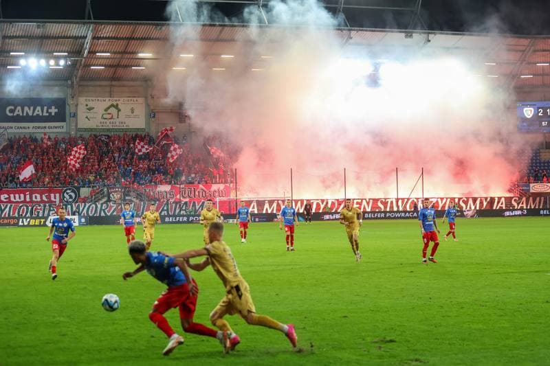 Football. PKO BP Ekstraklasa. Piast Gliwice - Widzew Lodz. 29.09.2023