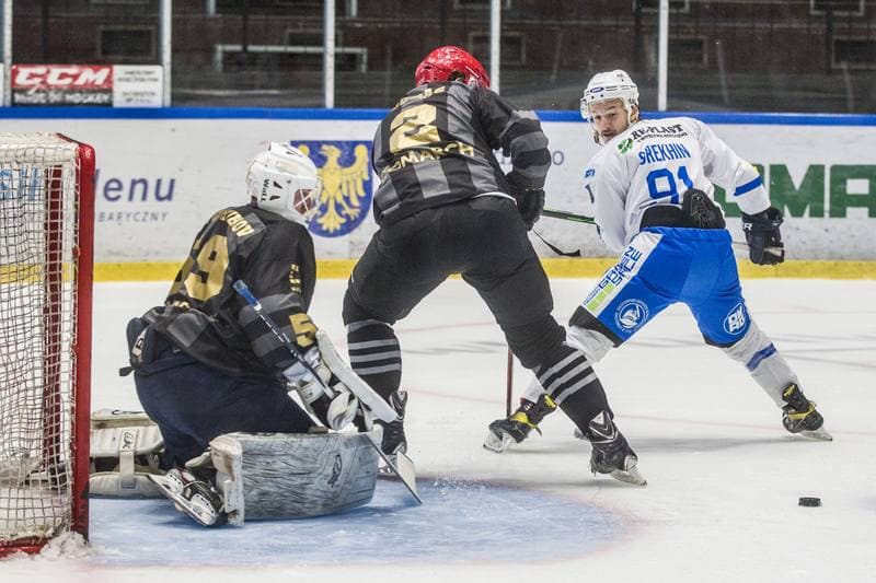 Ice Hockey. PHL. Re-Plast Unia Oswiecim - Comarch Cracovia. 26.09.2021