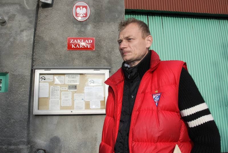 Football. Gornik Zabrze. Press Conference. 22.10.2010