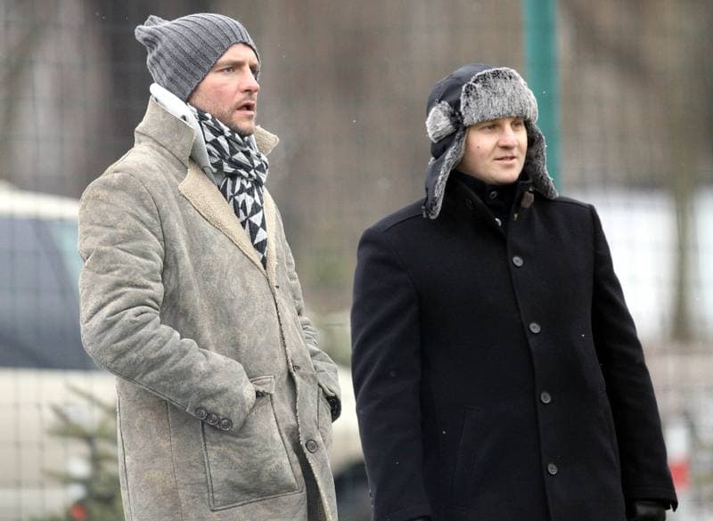 Football. Sparing. Zaglebie Sosnowiec - Polonia Bytom. 21.01.2011