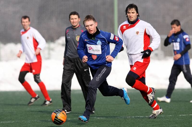Football. Sparing. Ruch Chorzow - Piast Gliwice. 29.01.2011