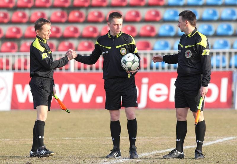 Football. I liga. Odra Wodzislaw Slaski - Warta Poznan. 12.03.2011