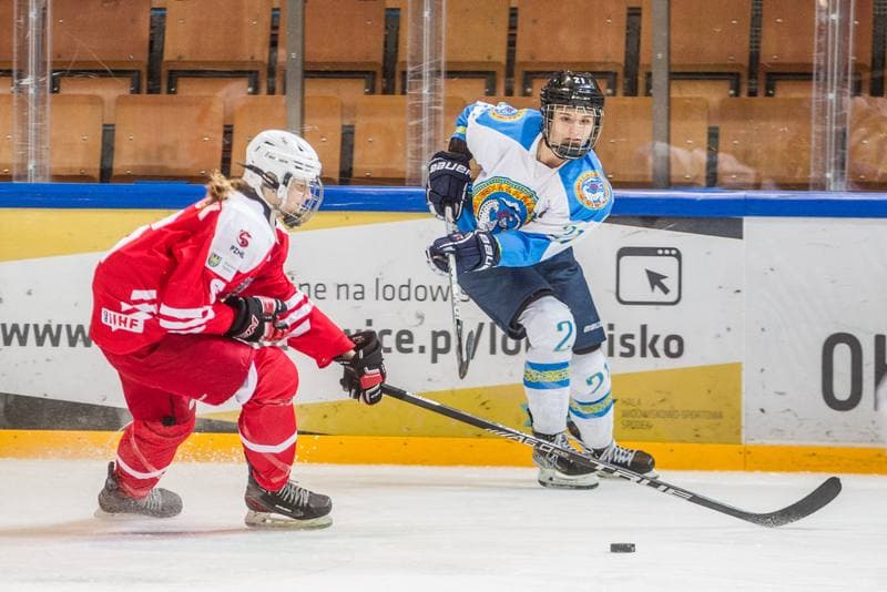 Ice Hockey. EWHL. Polska - Aisulu Almaty. 27.11.2021
