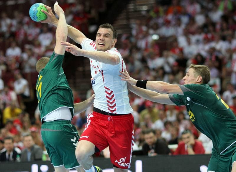 Handball. World Championship Qualifiers. Poland - Lithuania. 17.06.2012