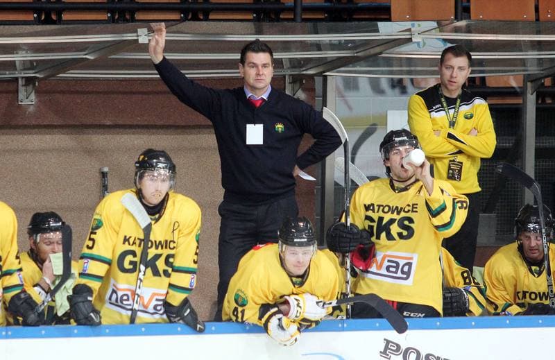 Ice Hockey. Polska Liga Hokeja na Lodzie. HC GKS Katowice - JKH GKS Jastrzebie. 14.10.2012