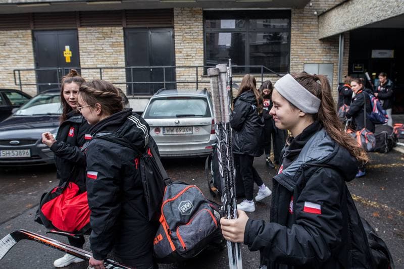 Ice Hockey. Poland national team. Departure. 05.02.2020