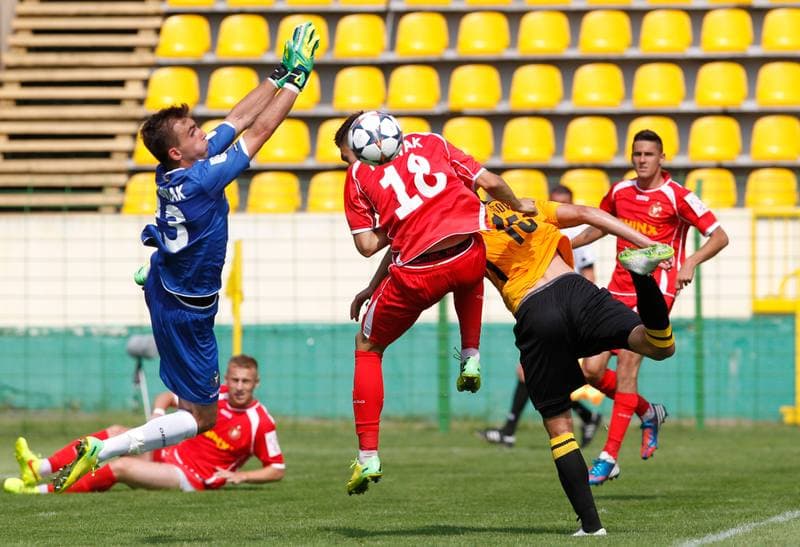 Football. I Liga. GKS Katowice - Widzew Lodz. 02.08.2014