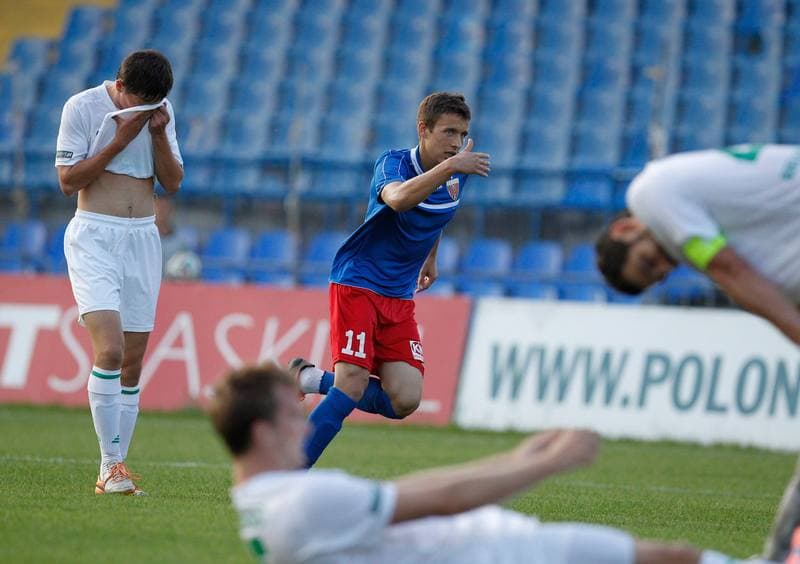 Football. III Liga Opolsko - Slaska. Polonia Bytom - Rekord Bielsko Biala. 10.08.2014